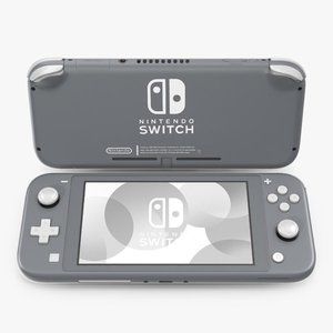 Nintendo - Switch 32GB Lite - Gray gently used